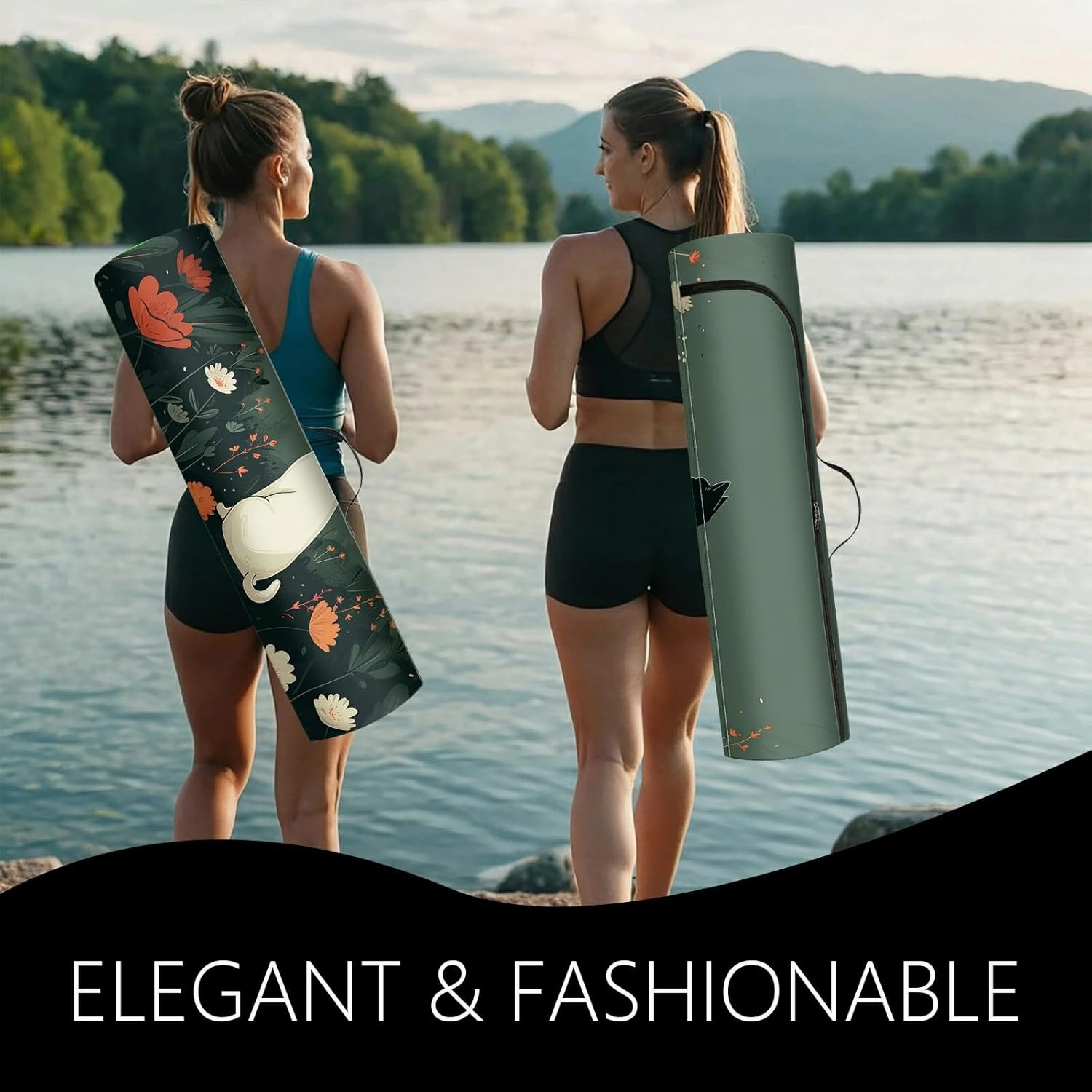 Yoga Mat Bag for Women Men