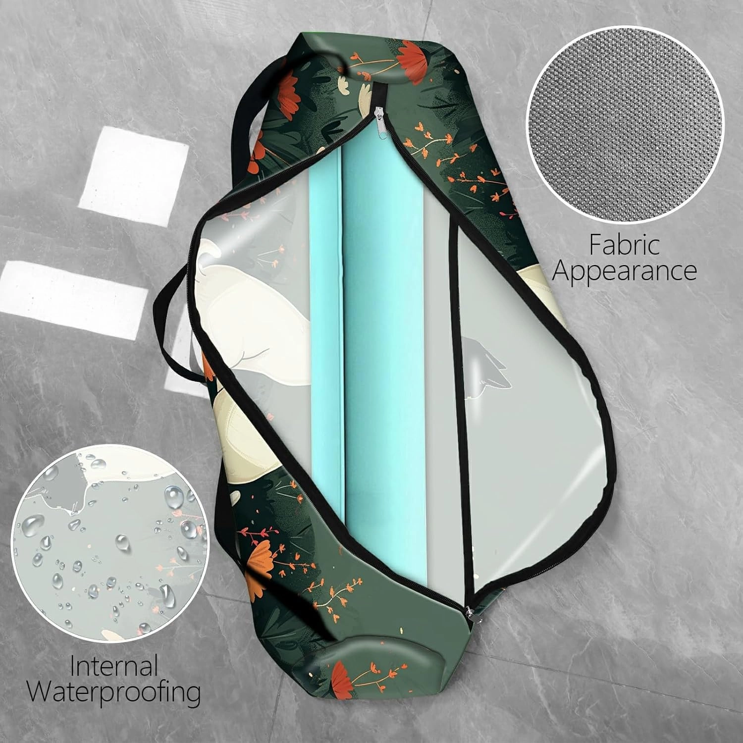 Yoga Mat Bag for Women Men