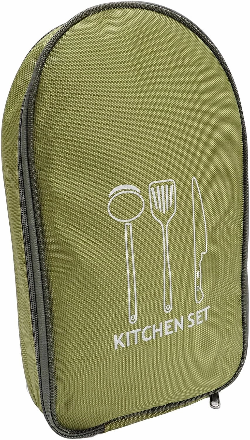Yosoo Camping Cookware Storage Bag Portable Cookware Organizer Outdoor Adventure (Green)