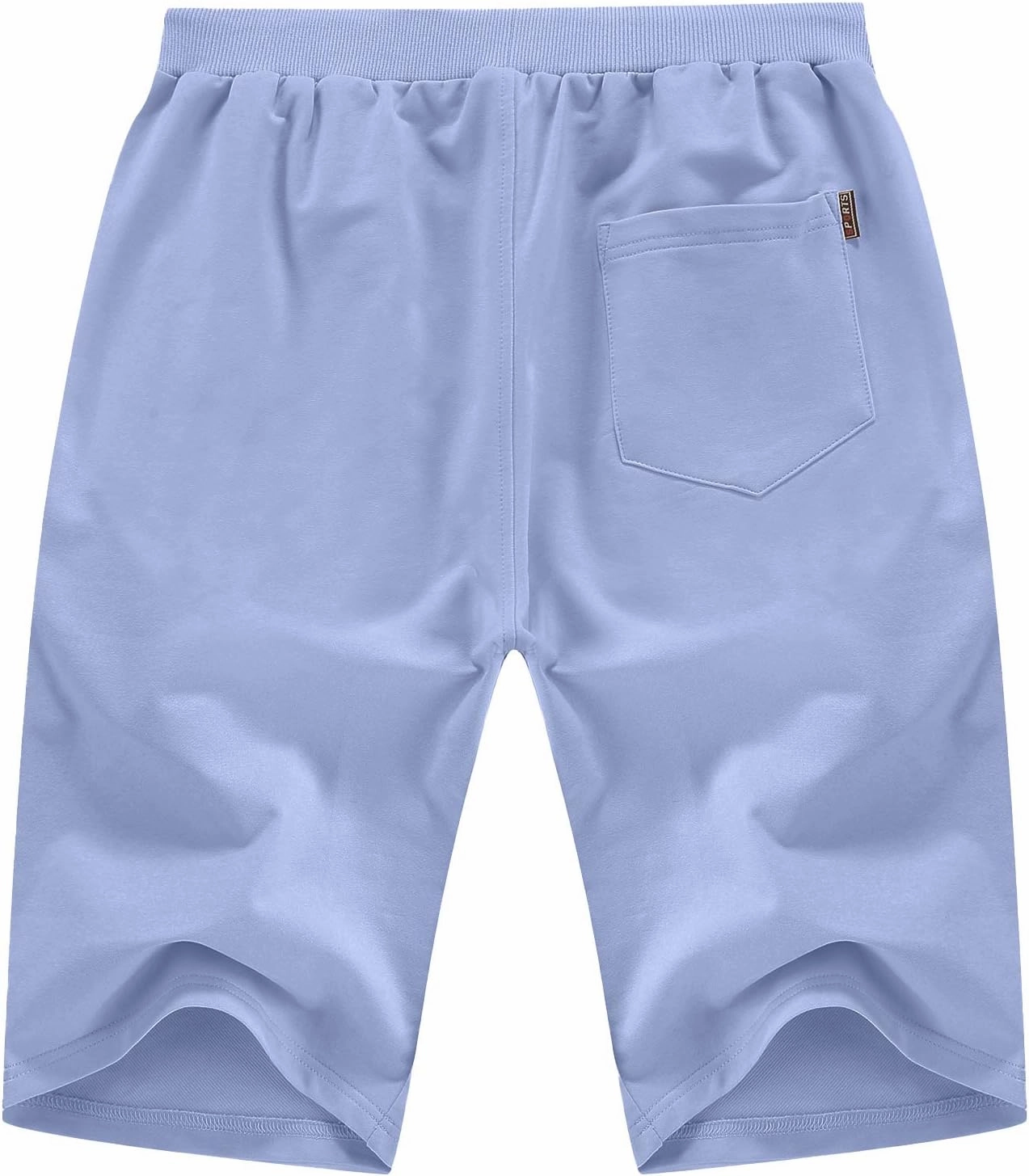 YTD Men's Shorts Casual Classic Fit Drawstring Summer Beach Shorts with Elastic Waist and Pockets