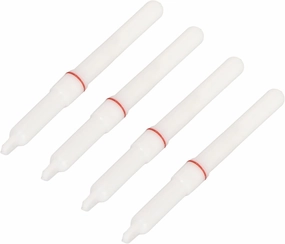 ZJchao LED Light Up Float Sticks, Rod Tip Glow Sticks Dark Glow Fishing 4PCS Fishing ABS LED Float Rod Tip Luminous Light with Battery for Dark Night