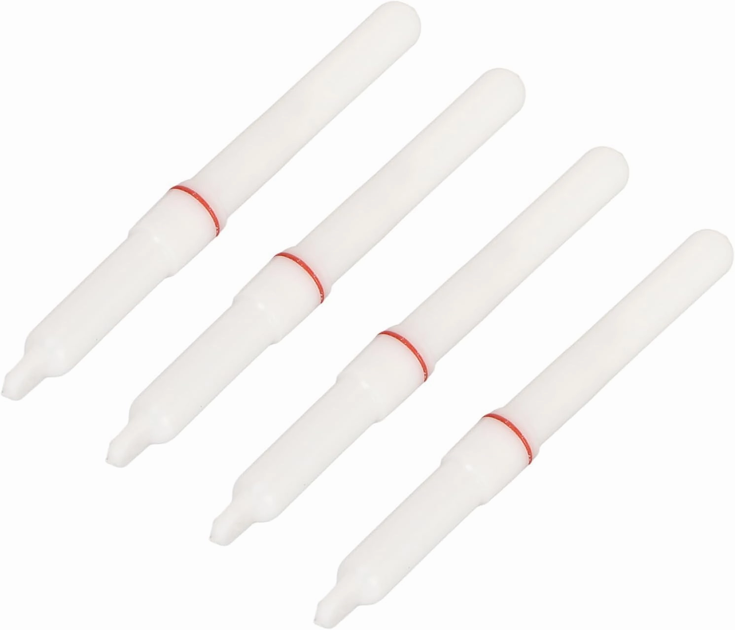 ZJchao LED Light Up Float Sticks, Rod Tip Glow Sticks Dark Glow Fishing 4PCS Fishing ABS LED Float Rod Tip Luminous Light with Battery for Dark Night