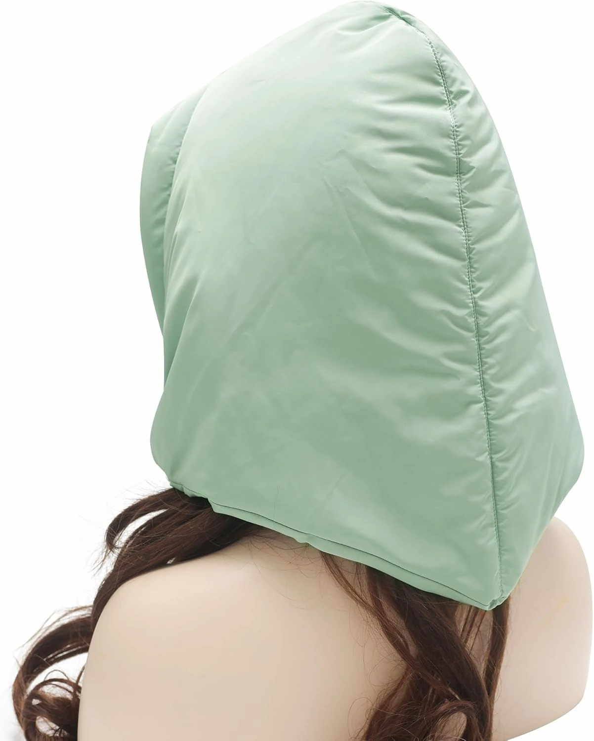 ZLYC Women Winter Down Hat Windproof Hooded Scarf Soft Warm Balaclava Skull Cap Beanie Hat