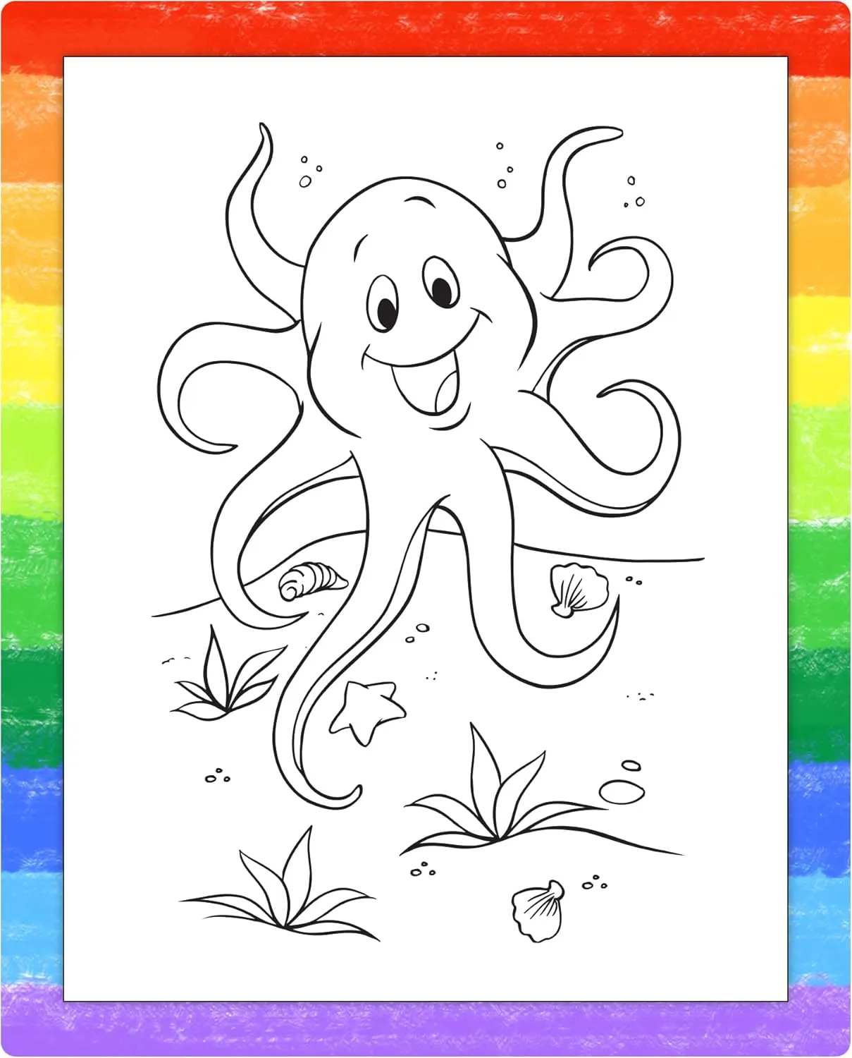 ZOCO - Ocean Friends - Mini Activity Pads (50 Bulk Pack Without Crayons) - Party Favors, Goodie Bag Stuffers, Coloring, Games, Mazes, Word Search, Puzzles, Activities for Kids
