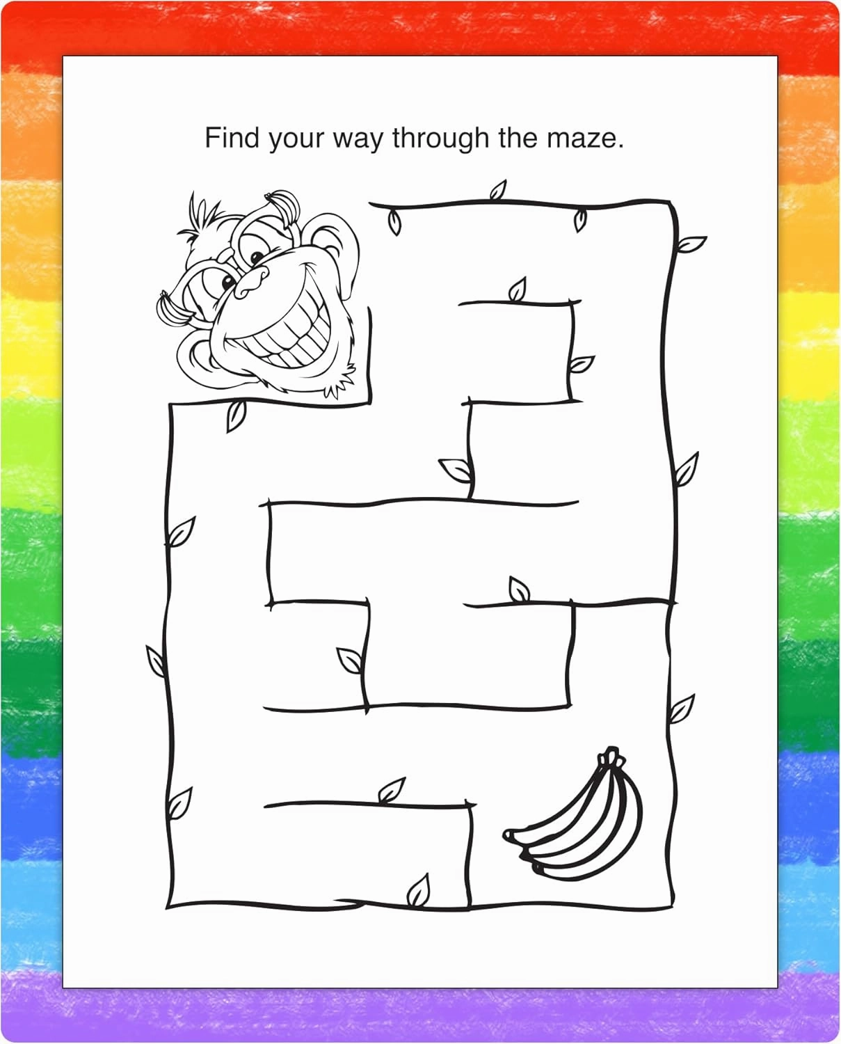 ZOCO - Jungle Fun - Mini Activity Pads (50 Bulk Pack With Crayons) - Party Favors, Goodie Bag Stuffers, Coloring, Games, Mazes, Word Search, Puzzles, Activities for Kids